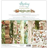 Mintay Papers 12x12 Papers 240gsm 12 Sheets Woodland