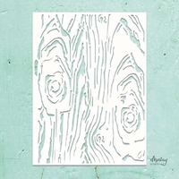 Mintay Kreativa Stencil 07 - Woodgrain