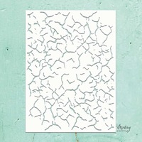 Mintay Kreativa Stencil 10 - Crackle