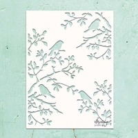 Mintay Kreativa Stencil 25 - Birds