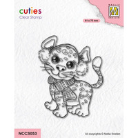 Nellie Snellen Clear Stamps Cutie Cheetah - NCCS053