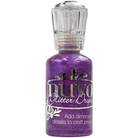Nuvo Glitter Drops 30ml Purple Rain
