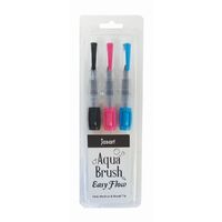 Jasart Easy Flow Waterbrush Set 3/pk Aqua Brush Set 