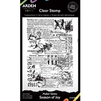 Arden Creative Clear Stamp Set - Maker Series - Season of Joy Background