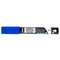 Pebeo 7A Opaque Fabric Marker 4mm Blue
