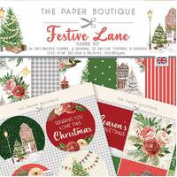 The Paper Boutique 8x8 Paper Kit 36 Sheets Festive Lane