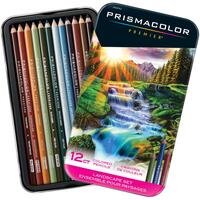 Prismacolor Premier Coloured Pencils Landscape Set 12/Pkg