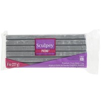 Sculpey Premo Oven-Bake Modelling Clay 227g Silver