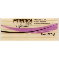 Sculpey Premo Oven-Bake Modelling Clay 227g Translucent