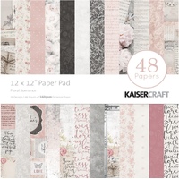 Kaisercraft 12x12 Paper Pack Floral Romance 48 Pages