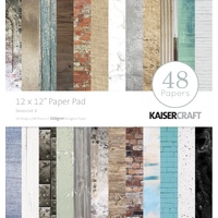 Kaisercraft 12x12 Paper Pack Basecoat 4 - 48 Pages