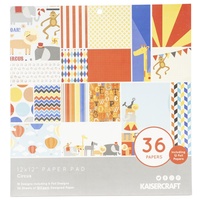 Kaisercraft 12x12 Paper Pack Circus 48 Pages