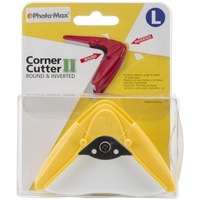 Compact Corner Punch II Makes Perfect Rounded and Inverted Corners Large