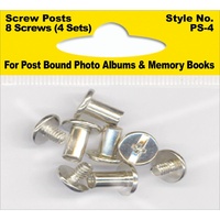 Screw Post Extenders Male/Female End Post 8/Pkg 