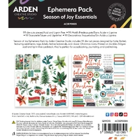 Arden Creative Ephemera Essentials Pack - Season of Joy