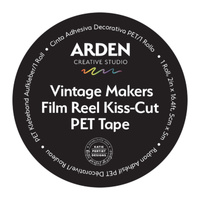 Arden Creative Kiss-Cut PET Tape - Vintage Maker - Film Reel