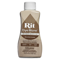 Rit Dye More Synthetic Liquid 207ml Chocolate Brown