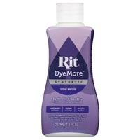 Rit Dye More Synthetic Liquid 207ml Royal Purple