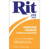 Rit Dye Powder Sunshine Orange 