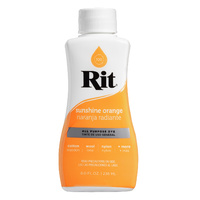 Rit Dye Liquid 236ml Sunshine Orange