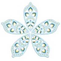 Spellbinders Die D-Lites Kaleidoscope Petals S2-303