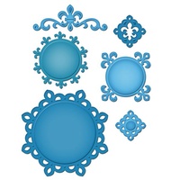 Spellbinders Shapeabilities Fleur De Lis Motifs S5-043 