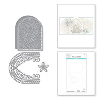 Spellbinders Dies Joy Crescent Card Builder Holiday Medley S5-466