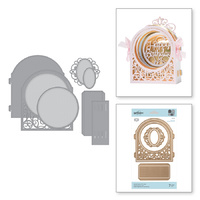 Spellbinders Shapeabilities Die Elegant 3D Vignettes Grand Dome 3D Card S6-136