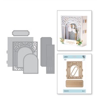 Spellbinders Shapeabilities Die Elegant 3D Vignettes Grand Arch 3D Card S6-138