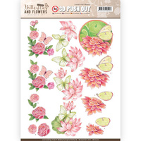 Jeanines Art Classic Butterflies and Flowers 3D Decoupage A4 Sheet - Sweet Butterflies