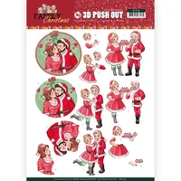 Yvonne Creations 3D Pushout - Family Christmas - Loving Christmas - SB10391