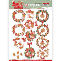 Yvonne Creations 3D Pushout - Sweet Christmas - Sweet Wreaths - SB10395