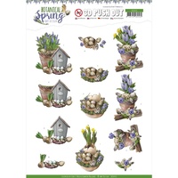 Amy Design 3D Decoupage A4 Sheet Botanical Spring - Spring Arrangement