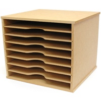 Scrapbooking 12x12 Paper Storage Rack Unit