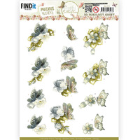 Precious Marieke 3D Pushout - Beautiful Butterfly - Blue - SB10755