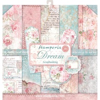 Stamperia Double-Sided Paper Pad 12x12 10/Pkg Dream