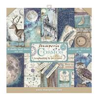 Stamperia Double-Sided Paper Pad 12x12 10/Pkg Cosmos