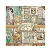 Stamperia Double-Sided Paper Pad 12x12 10/Pkg Atelier Des Arts