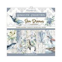 Stamperia Double-Sided Paper Pad 12x12 10/Pkg Romantic Sea Dream