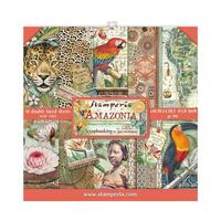 Stamperia Double-Sided Paper Pad 8x8 10/Pkg Amazonia
