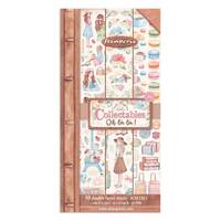 Stamperia Collectables 6x12 10 Sheets Create Happiness Oh La La