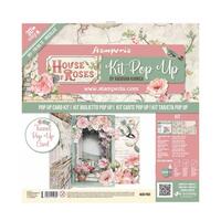 Stamperia Tunnel Pop Up Card Kit House of Roses