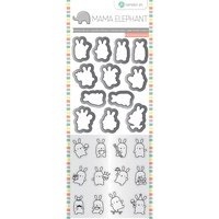 Mama Elephant Stamp And Die Set Mini Bunny Agenda