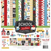 Echo Park 12x12 Paper Collection Kit School Rules
