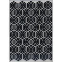Embossing Folder Hexagons Background 10.5cm x 14.5cm