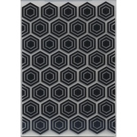 Embossing Folder Hexagons Background 10.5cm x 14.5cm