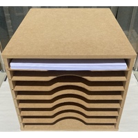 Scrap Dragon A3 Paper MDF Storage Rack Unit