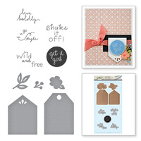 Spellbinders Stamp & Die Set Simply Me SDS-008 