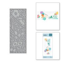 Spellbinders Embossing Folder Slimline Flora SES-017