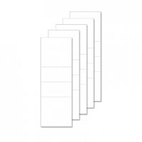 Hunkydory Crafts Fancy Shaped Card Blanks 6x6 Square Easel 300gsm 5pk